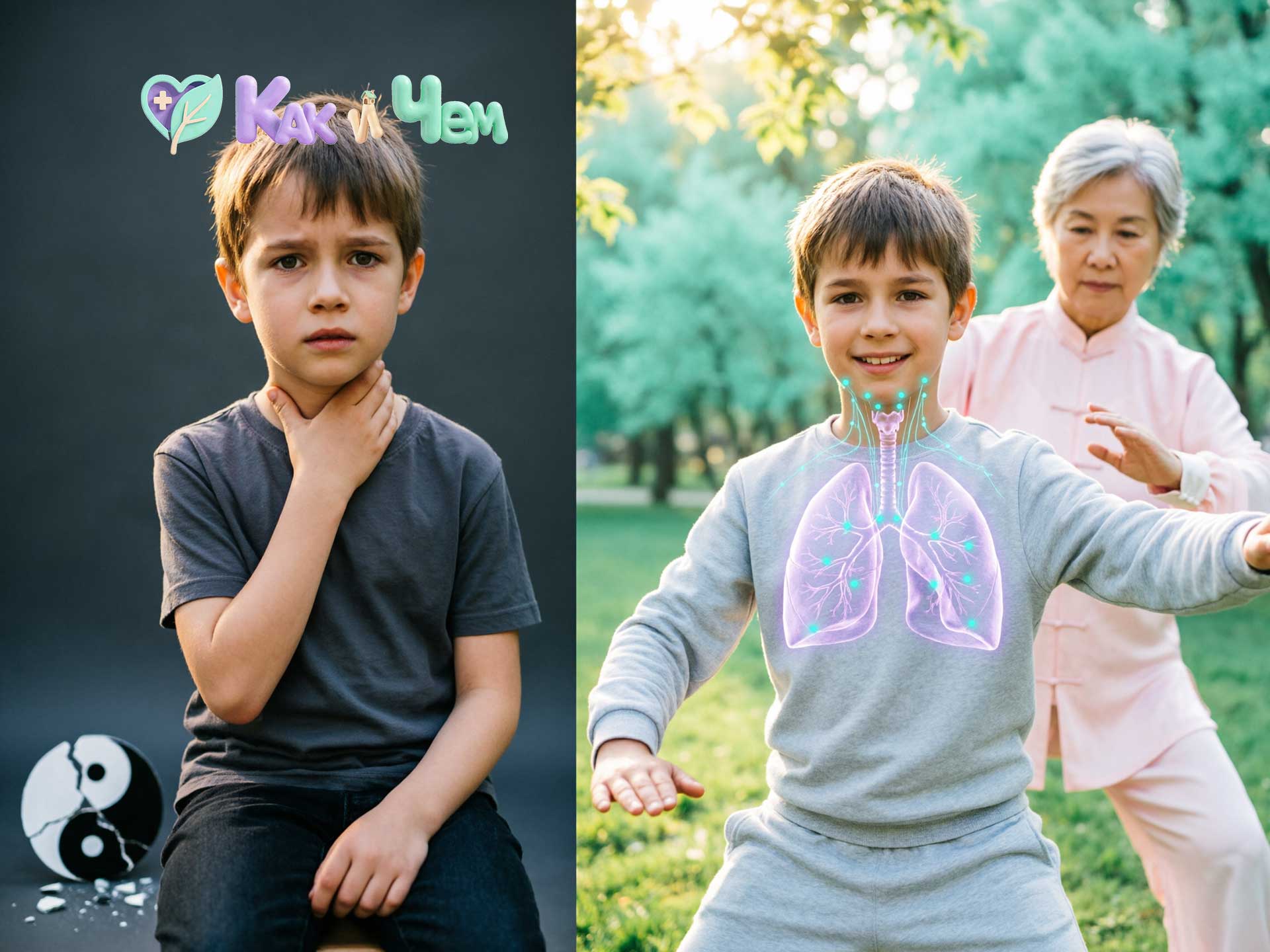 Восточная медицина о лающем кашле.